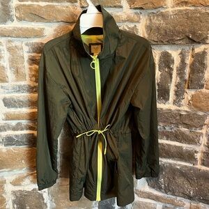 Choose 3 for $9 Forever 21 girls green nylon jacket size large 11/12